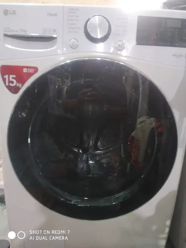Mesin cuci LG kap 15 kg dn drayer speed queen kap 15 kg