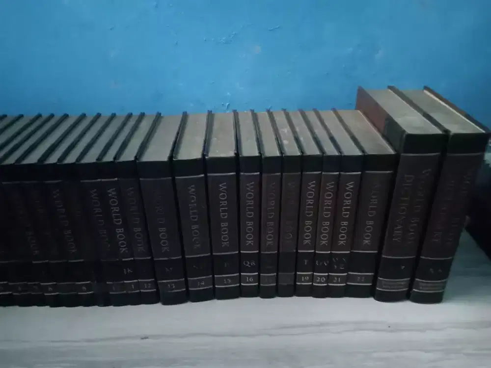 World Book Encyclopedia Original USA Lengkap 1978 Vintage