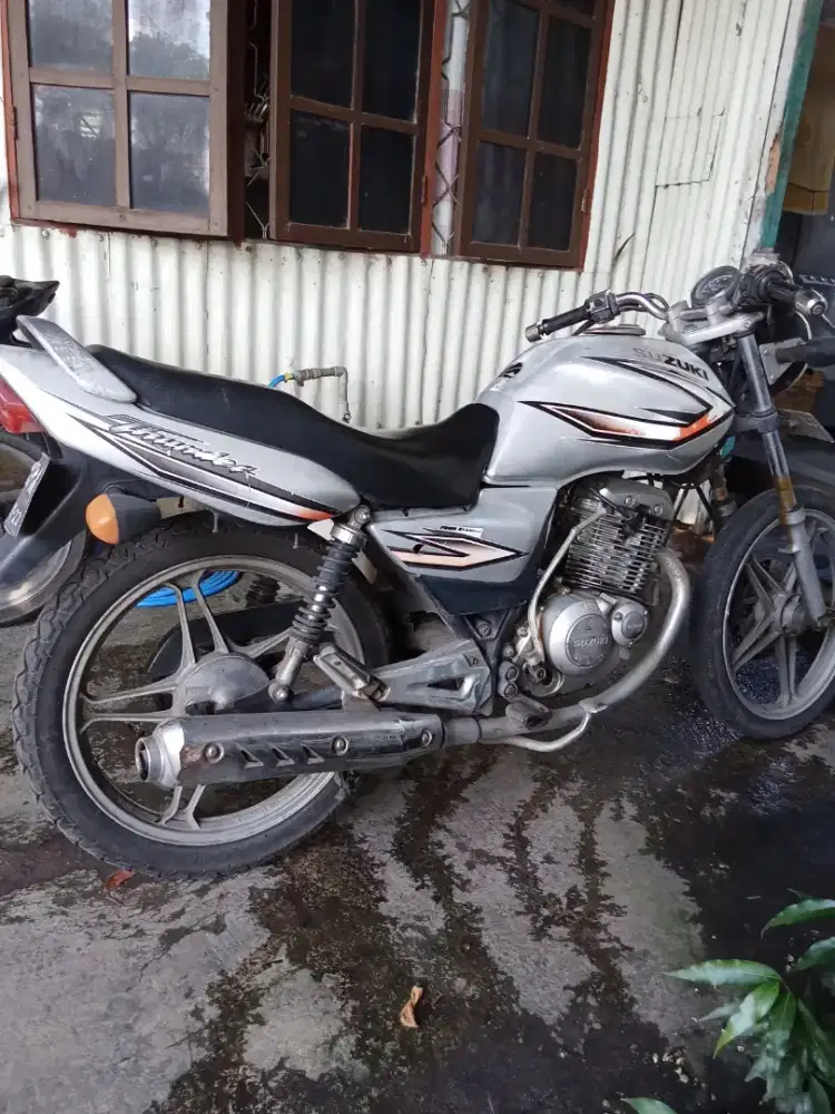 JUAL THUNDER 125 SILVER