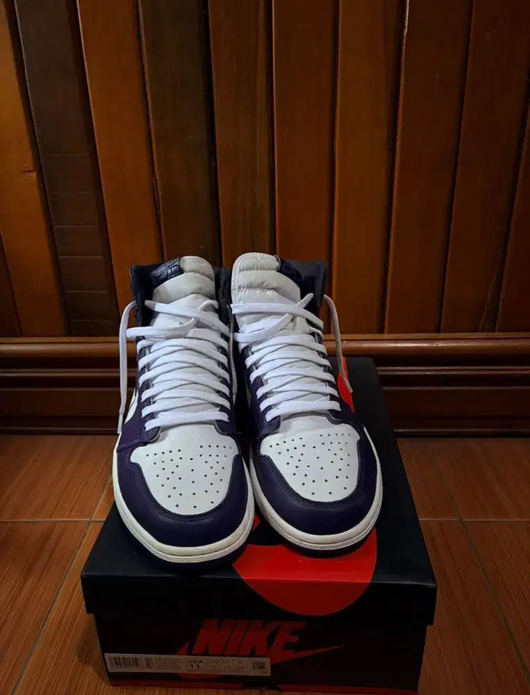 Jordan high ungu