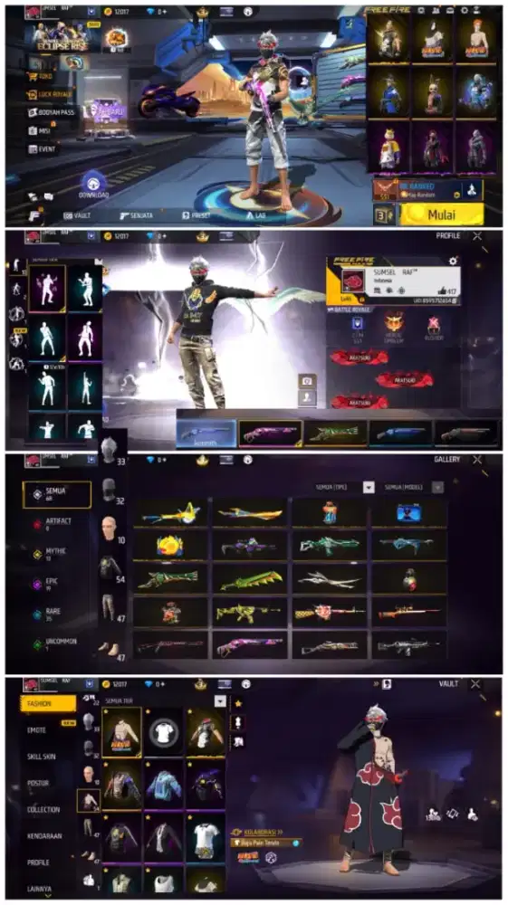 Menjual akun game