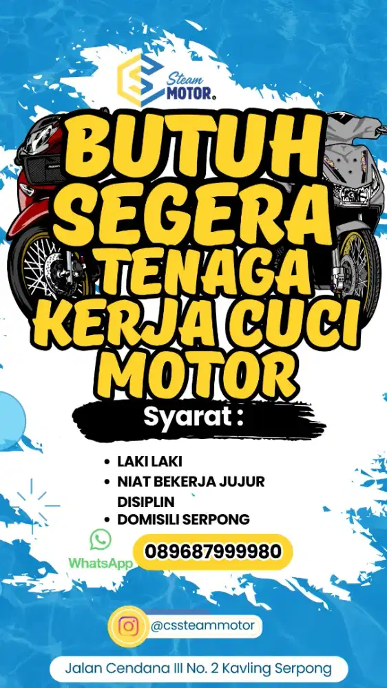 Tukung Cuci Motor