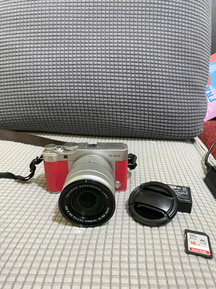 Mirrorless Fujifilm XA3, fujifilm XA3, kamera fujifilm xa3