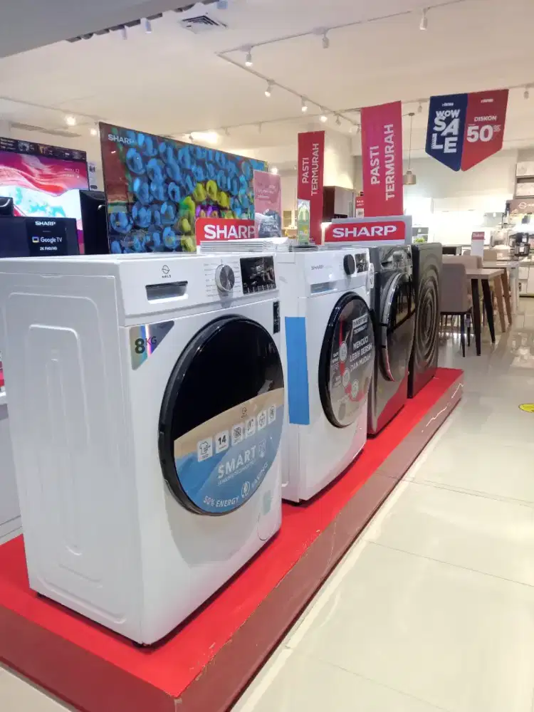 Mesin cuci front loading 8kg