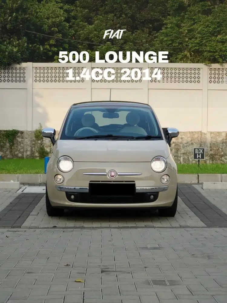 FIAT 500 LOUNGE 1.4 TFSI 2014 AT