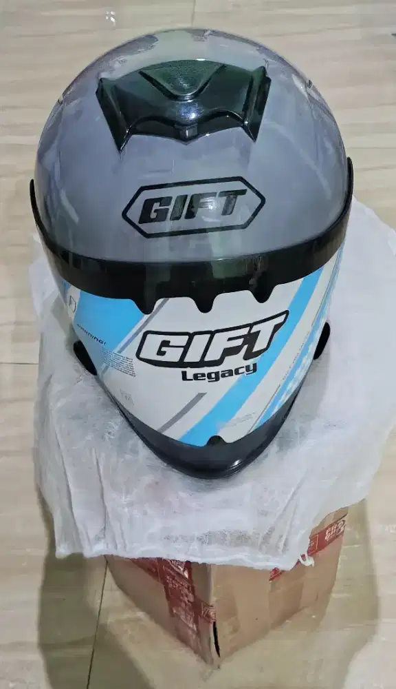 Helm GIFT LEGACY Half Face Paket Keren dan Stylish