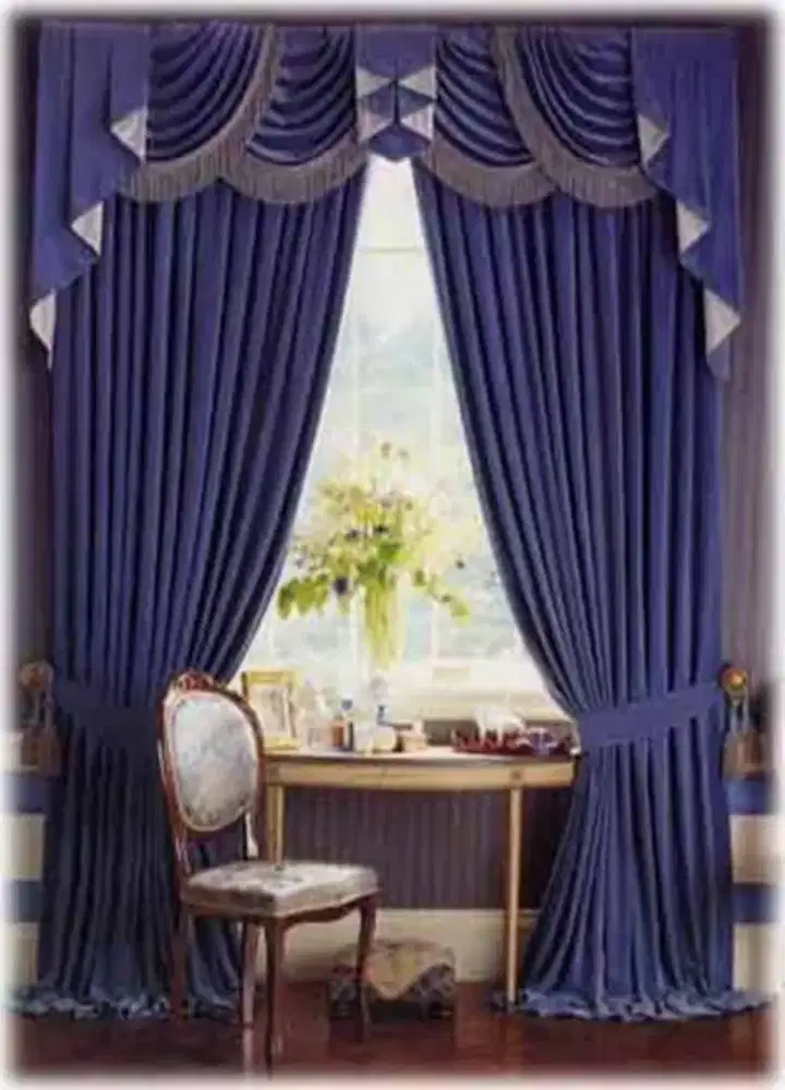 Pasang gordyn gorden murah vertikal roll blind jasa wallpaper dinding
