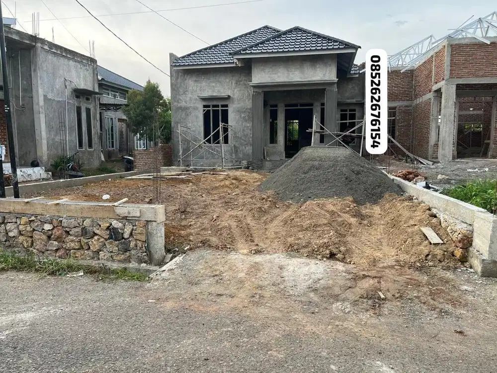 Rmh minimalis type 90/295M.pinggir jln aspal gp cot lamkuweuh meuraxa