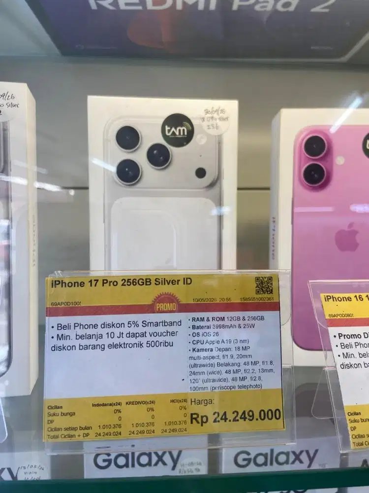 iPhone 17 Pro 256GB Silver