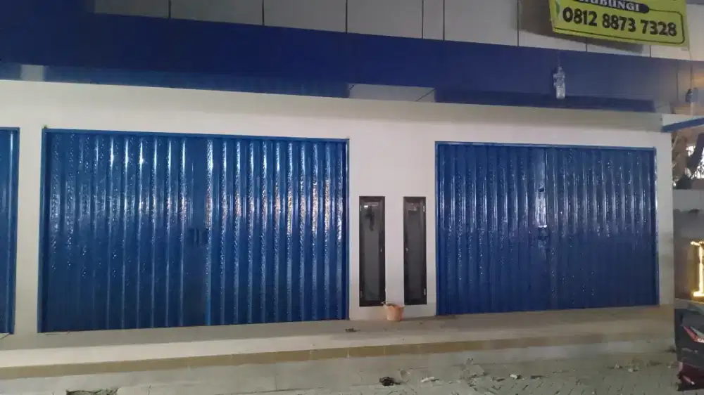 Rolling door dan folding gate murah baja ringan