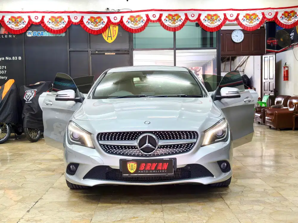 KM16RB ASLI MERCY CLA200 AMG SPORT URBAN 2014 SILVER