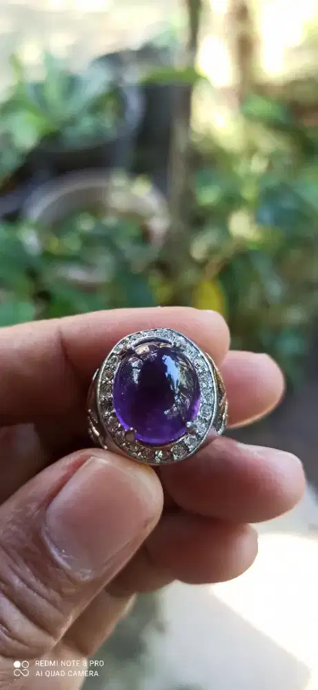 Cincin batu kecubung