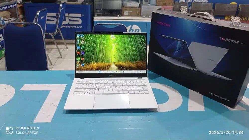 ADVAN SOULMATE X1 RAM 4GB/SSD KINERJA CEPAT DESAIN ELEGAN SLIM/TIPIS