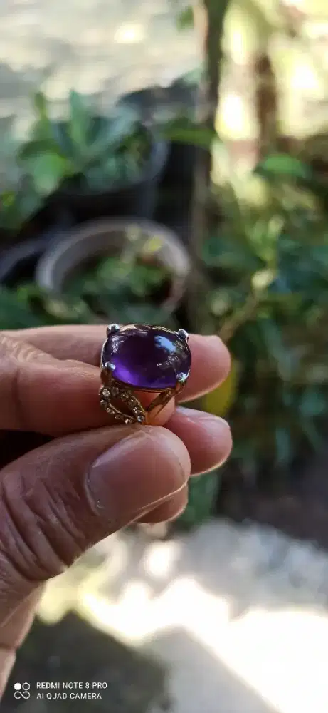 Cincin batu kecubung