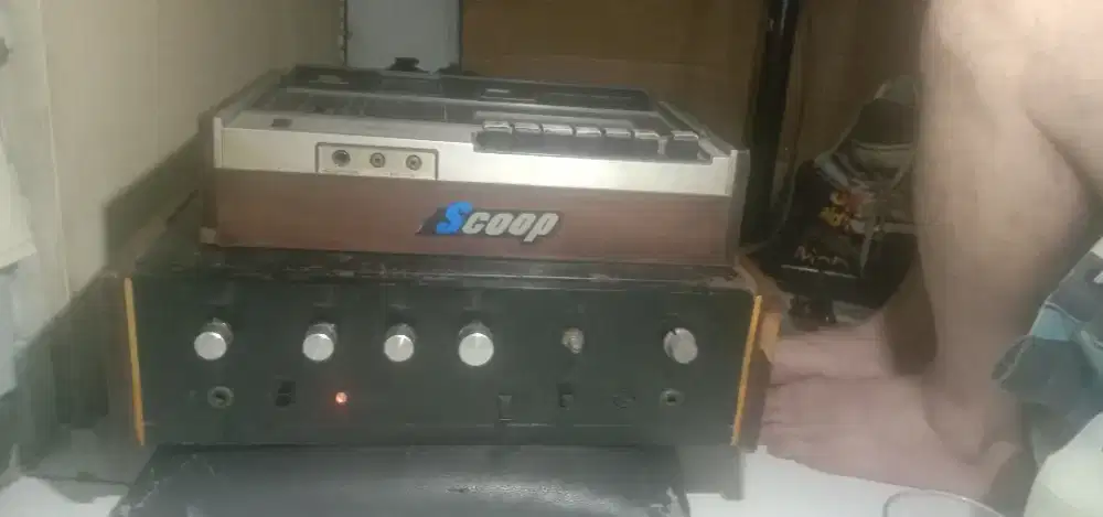 tape Sony ampli sansui