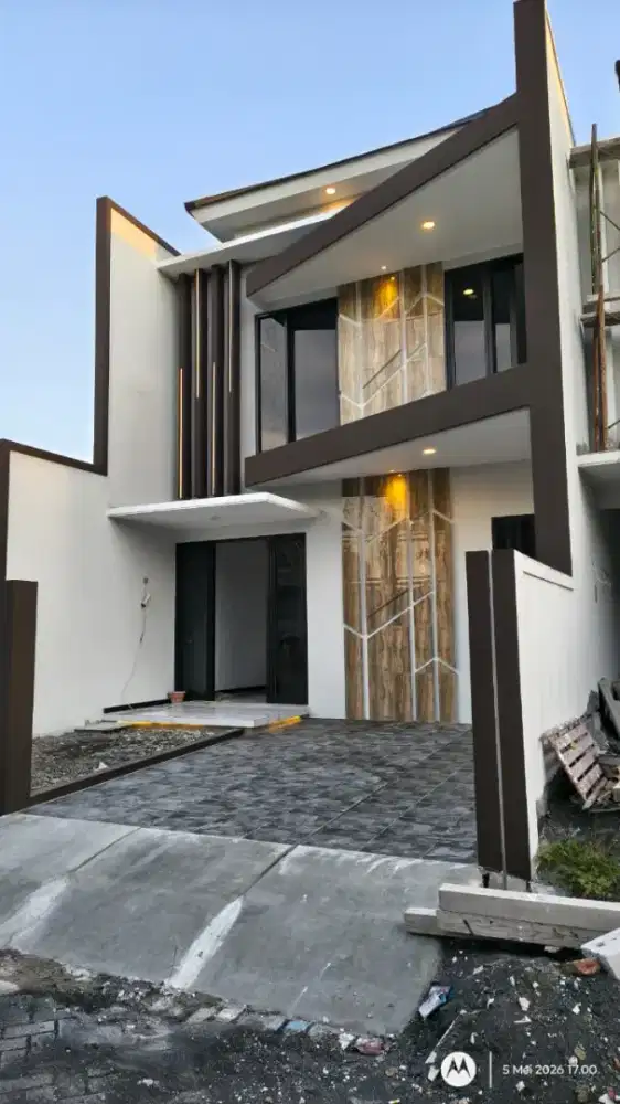 Rumah Baru Modern Minimalis Sangat Murah Langka di Sidoarjo