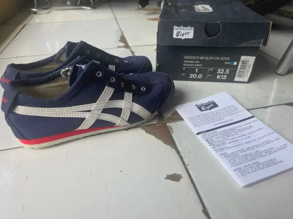 Sepatu Kids Onitsuka Tiger Mexico Slip on