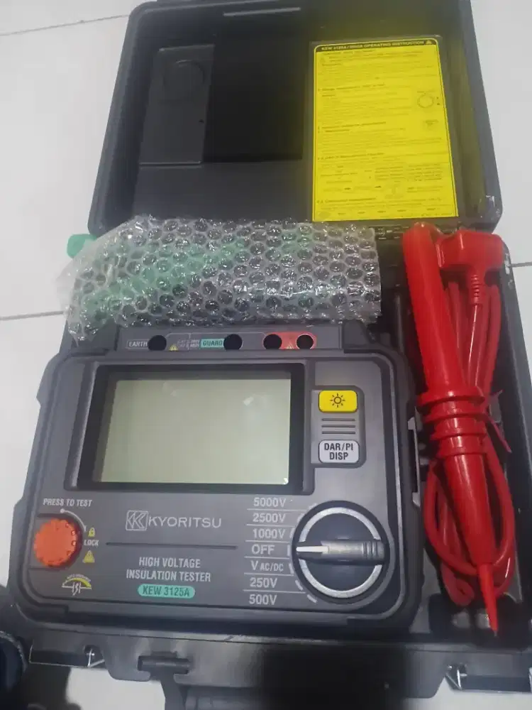 Kyoritsu 3125A  High Voltage Insulation Tester