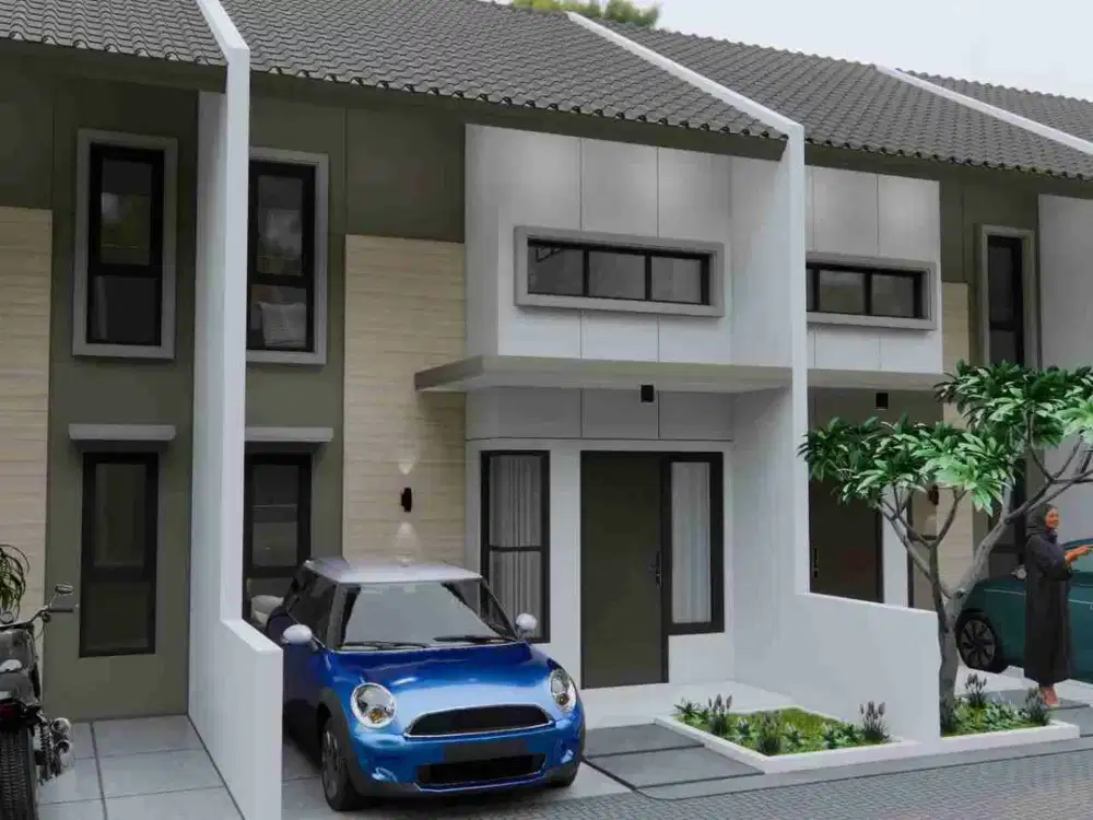 (TERMURAH) Jual Rumah Baru Di Rangkapan Jaya Pancoran Mas Kota Depok 2 Lt