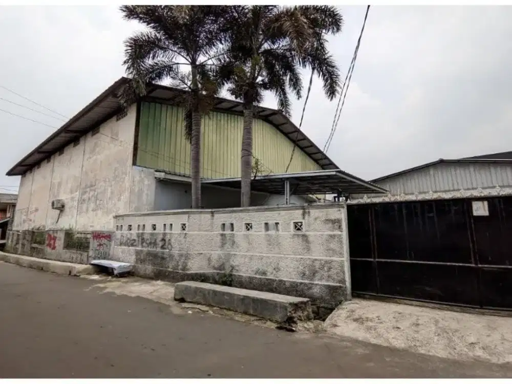 Dijual Lelang Gudang Jalan Sawo, Kelurahan Cipadu, Kecamatan Larangan - Tangerang
