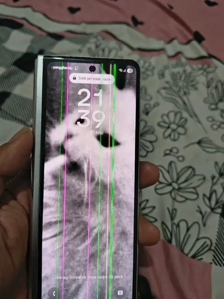 samsung Z fold 3 12/256 fullset sein minus lcd