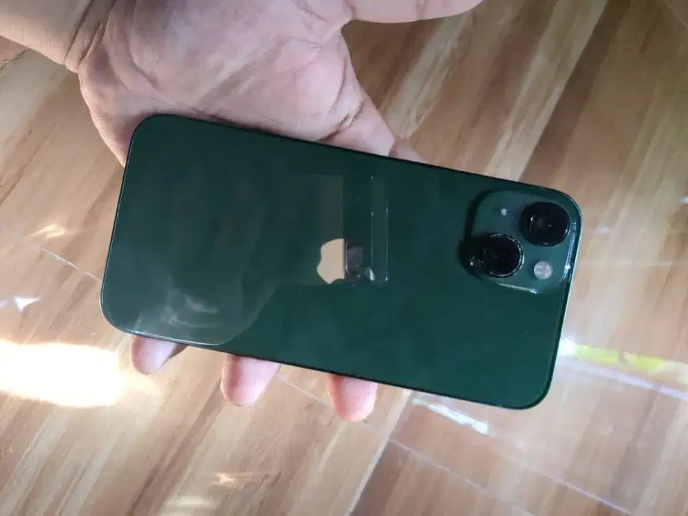 Iphone 13 fullset hijau army
