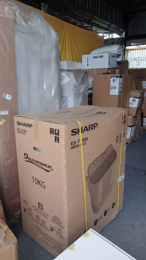 Sharp mesin cuci 2tabung 10kg