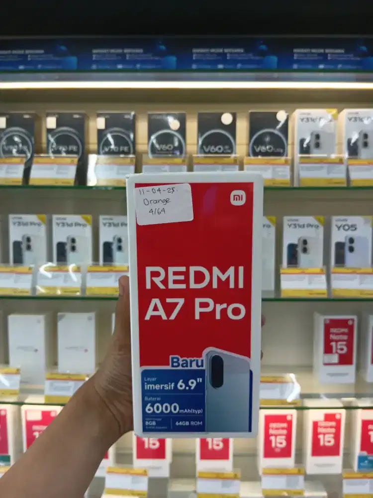 XIAOMI REDMI A7 PRO - Baterai Monster 6000mAh, Layar 120Hz Mulus!