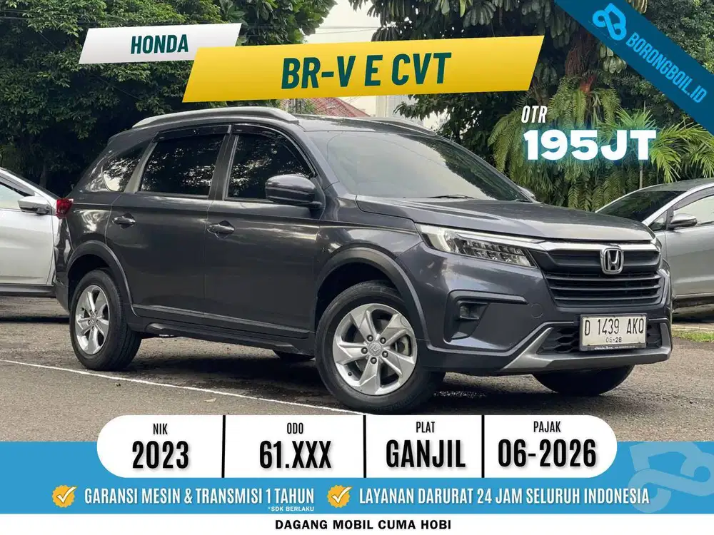 Honda BRV E Cvt 2023 Abu