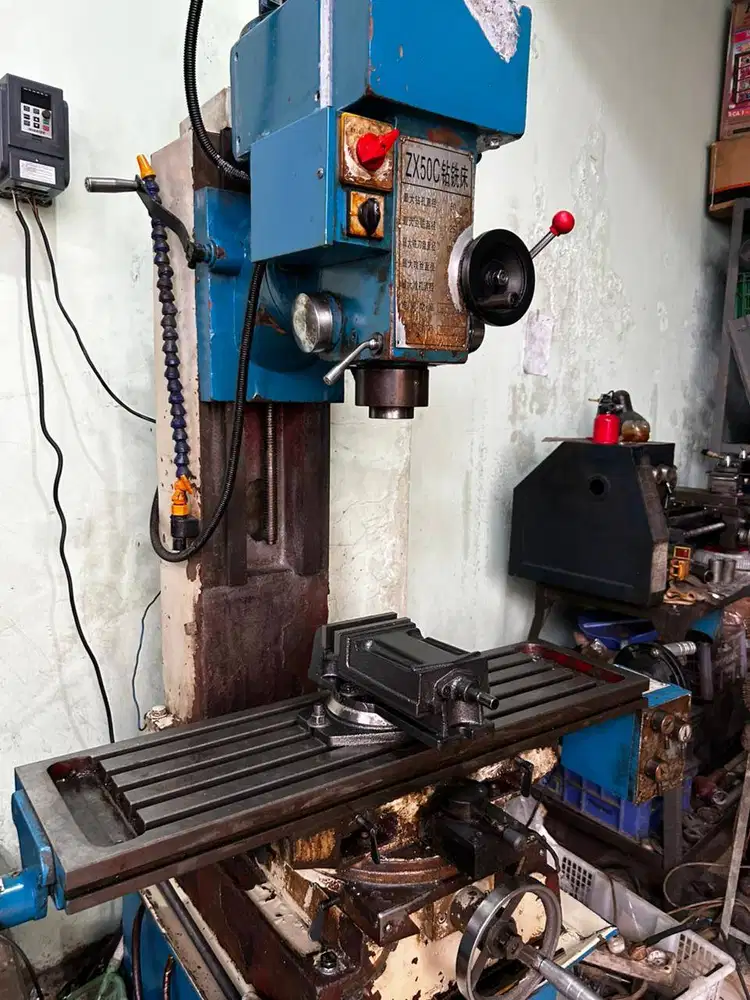 Mesin Milling Drilling ZX50C Borfrais ZX 50 C