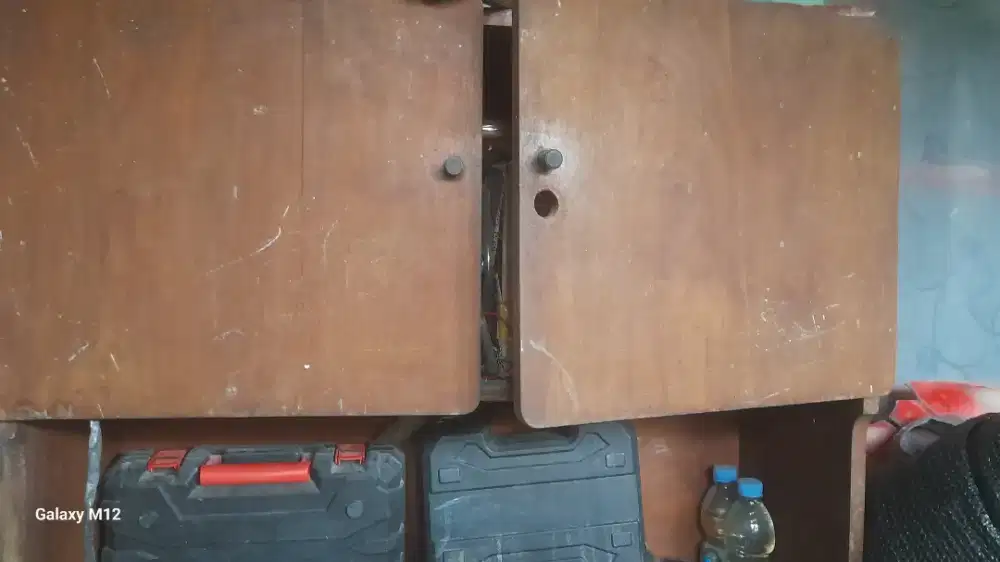 lemari dapur jati tua, vintage