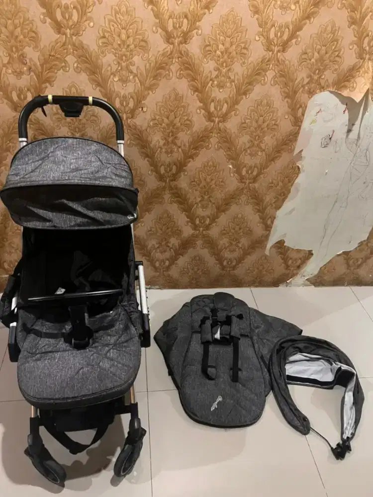 Stroller Chocolate 2 in 1