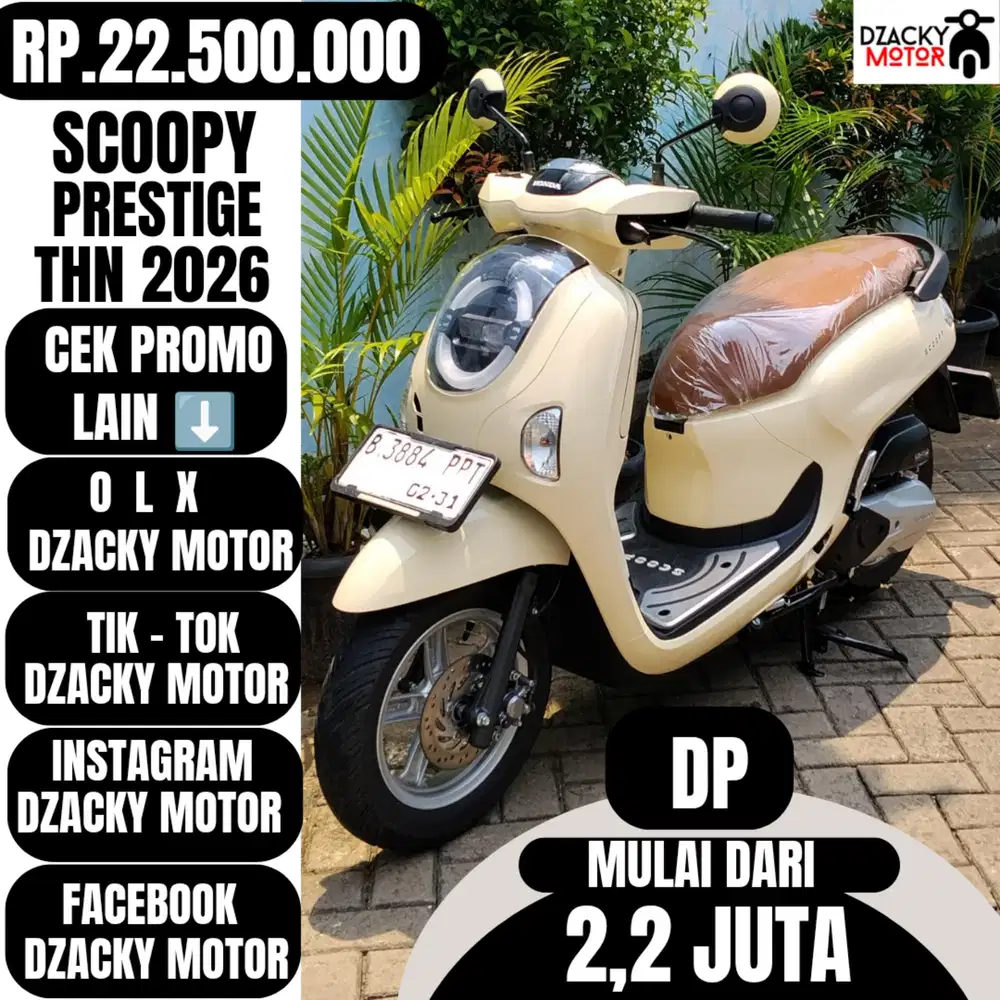 SCOOPY PRESTIGE 2026 SECOND LIKE NEW