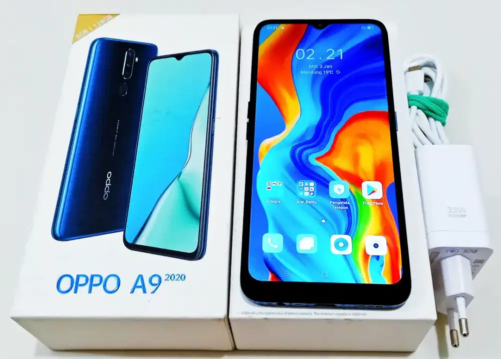 OPPO A9 8/128GB LENGKAP ORI