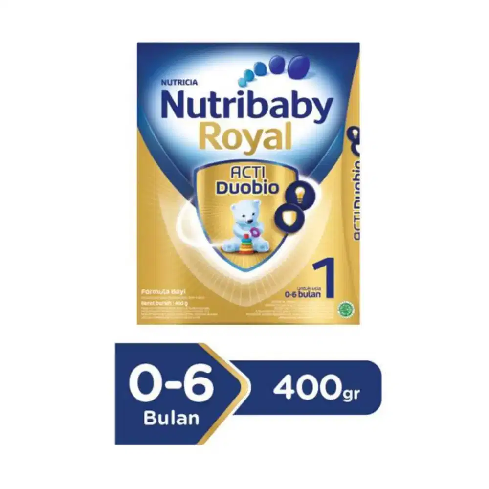 Nutribaby Royal 1 800 gram, Susu formula bayi untuk usia 0-6 bulan