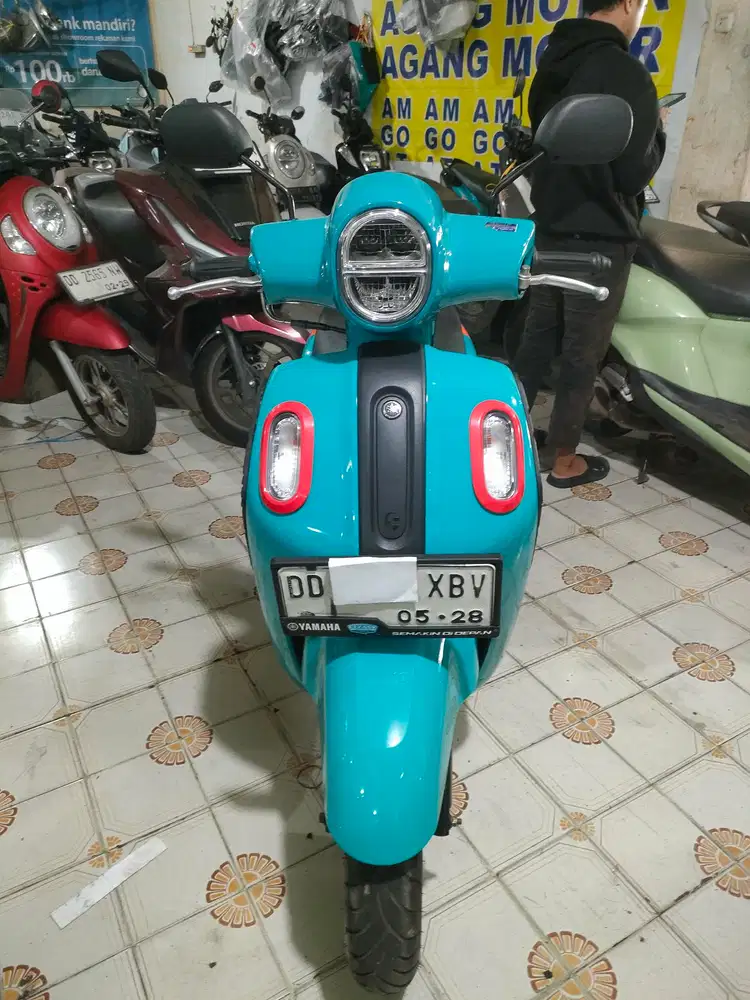 Yamaha Fazzio 125cc 2023 biru