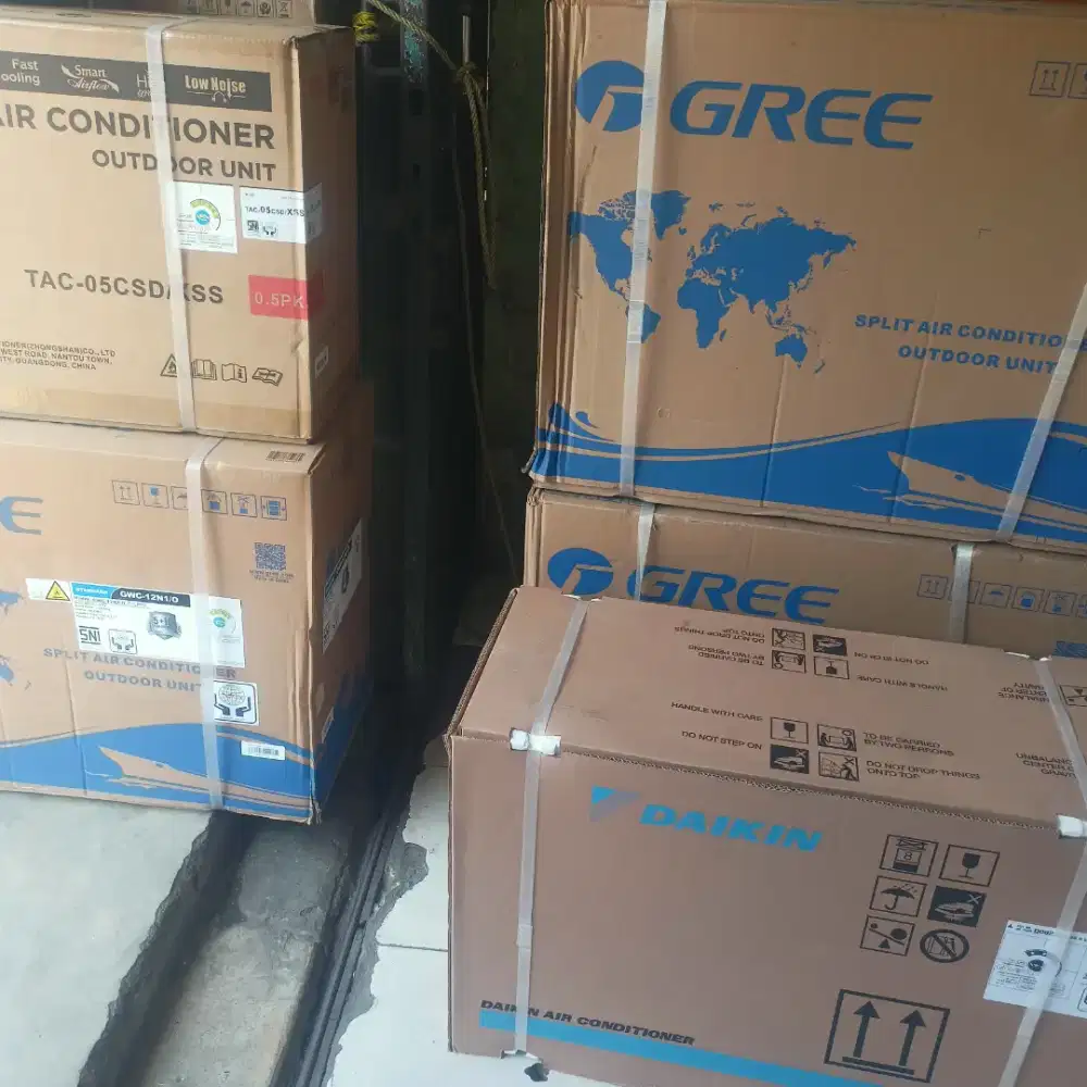 jual AC Gree 1/2 pk baru + pasang