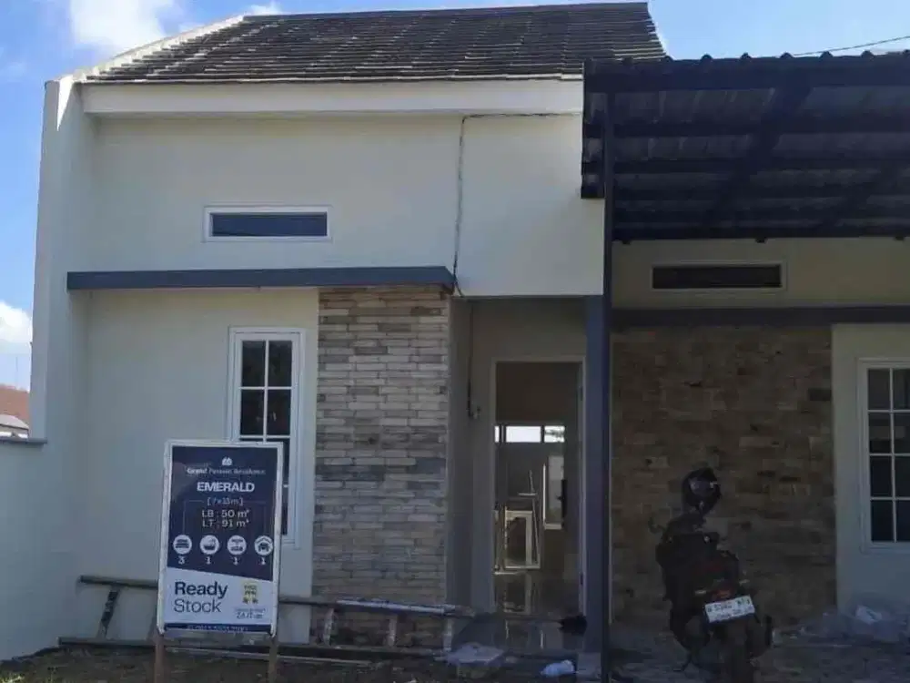 RUMAH 1 LANTAI,FREE BPHTB! Claster Amerald