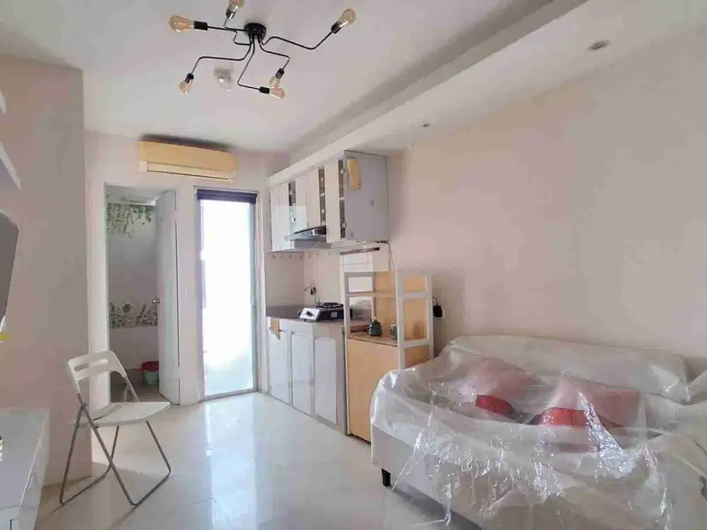SEWA 2BR BARU INTERIOR APARTEMEN BASSURA CITY FREE IPL
