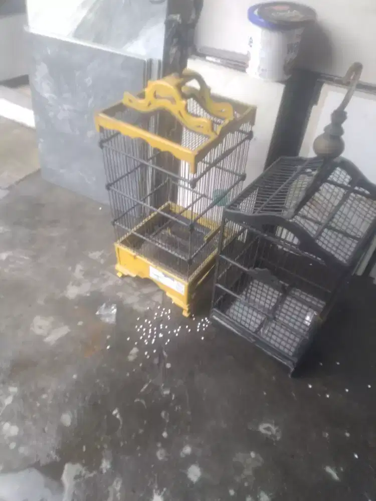 Kurungan burung 2 buah