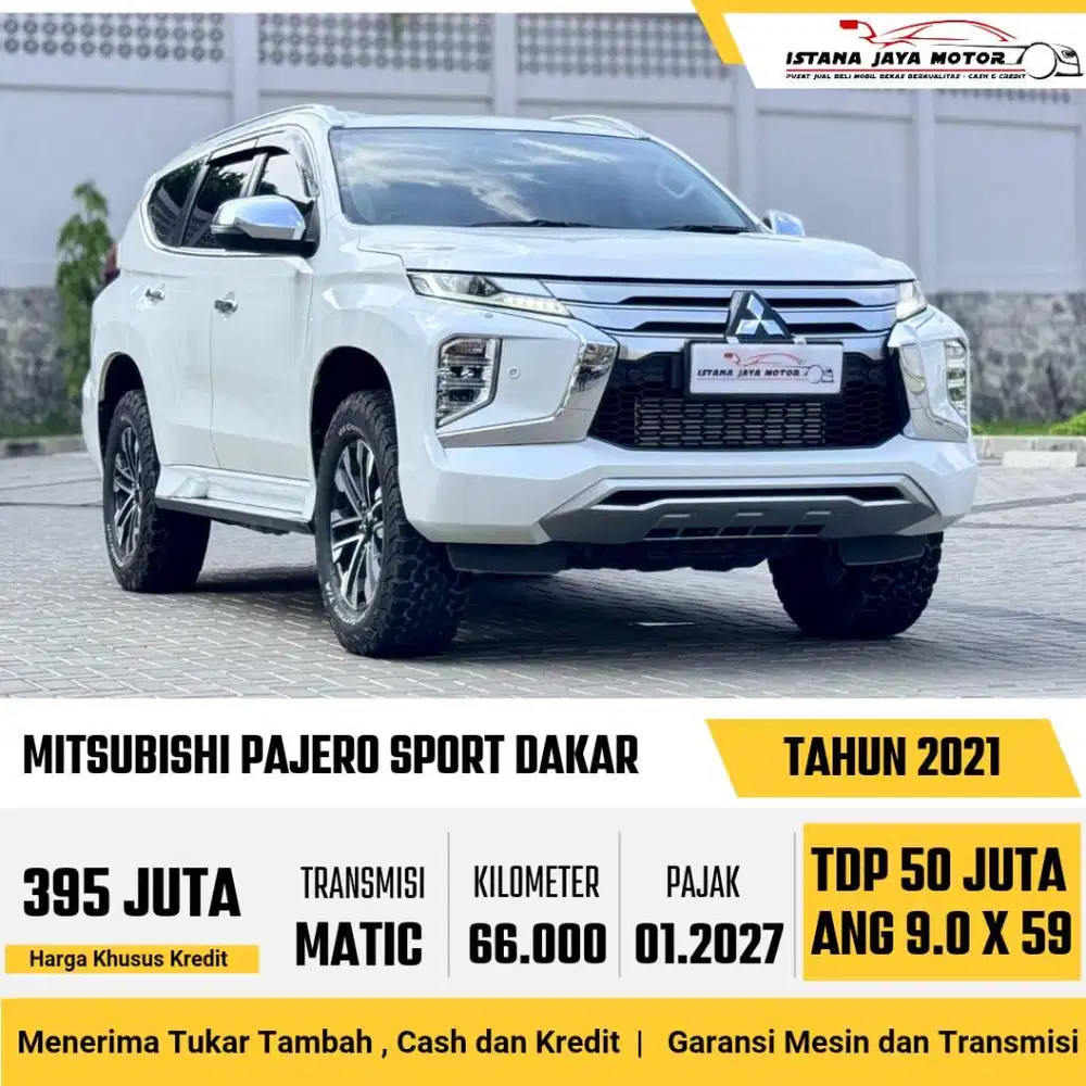 [FREE BARCODE] Mitsubishi Pajero Sport Dakar 2.4 Automatic 2021
