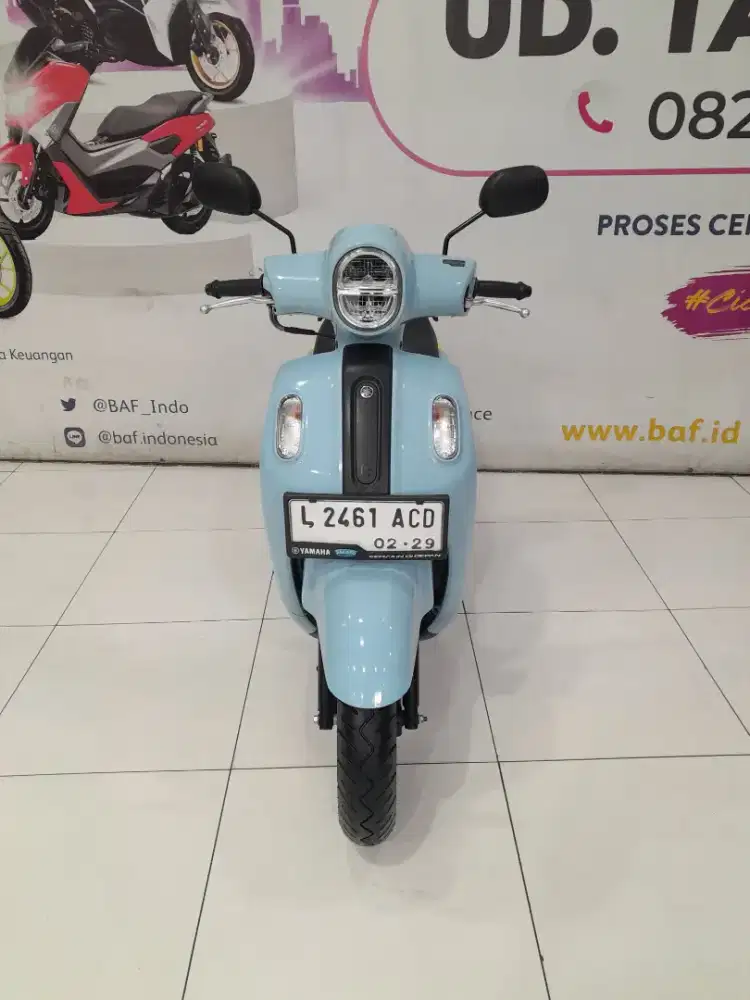 PAJAK BARU YAMAHA FAZIO 125 2024