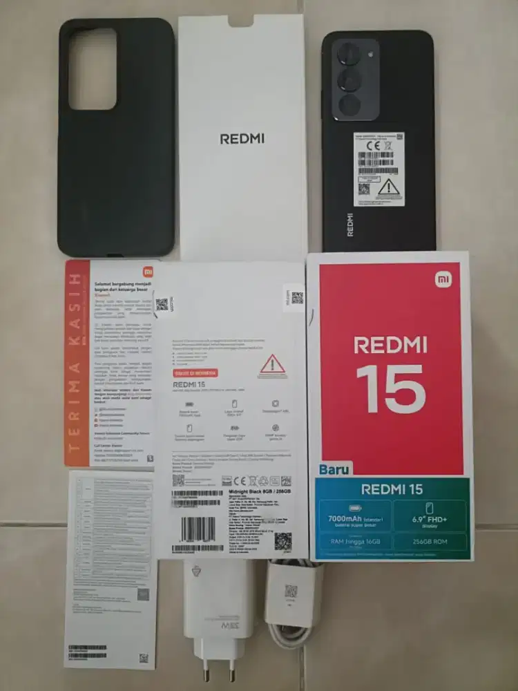 Xiaomi Redmi 15 8/256 seperti baru