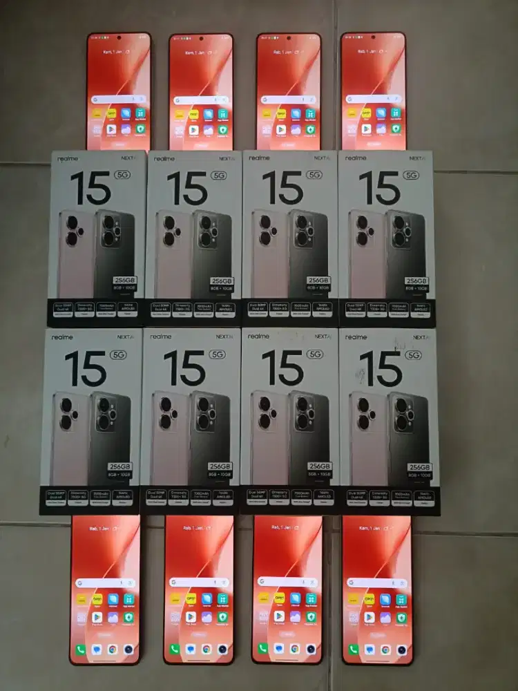 Realme 15 5G seperti baru 8/256