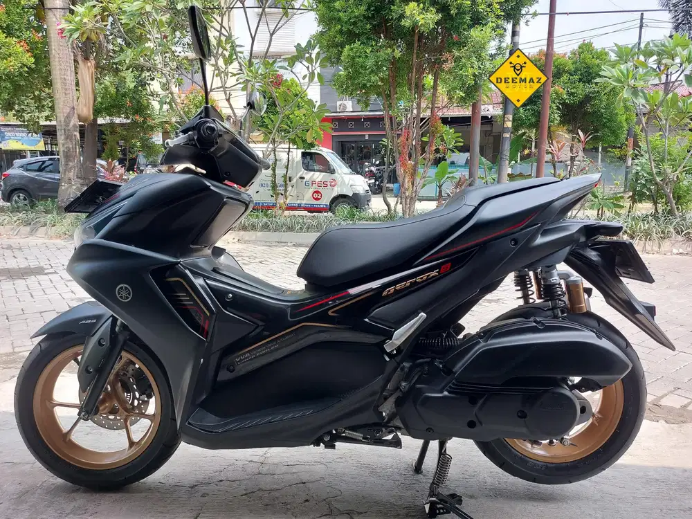 (DP 500 Rb)‼️Yamaha Aerox ABS Keyless Connected Hitam 2024 Cash Kredit