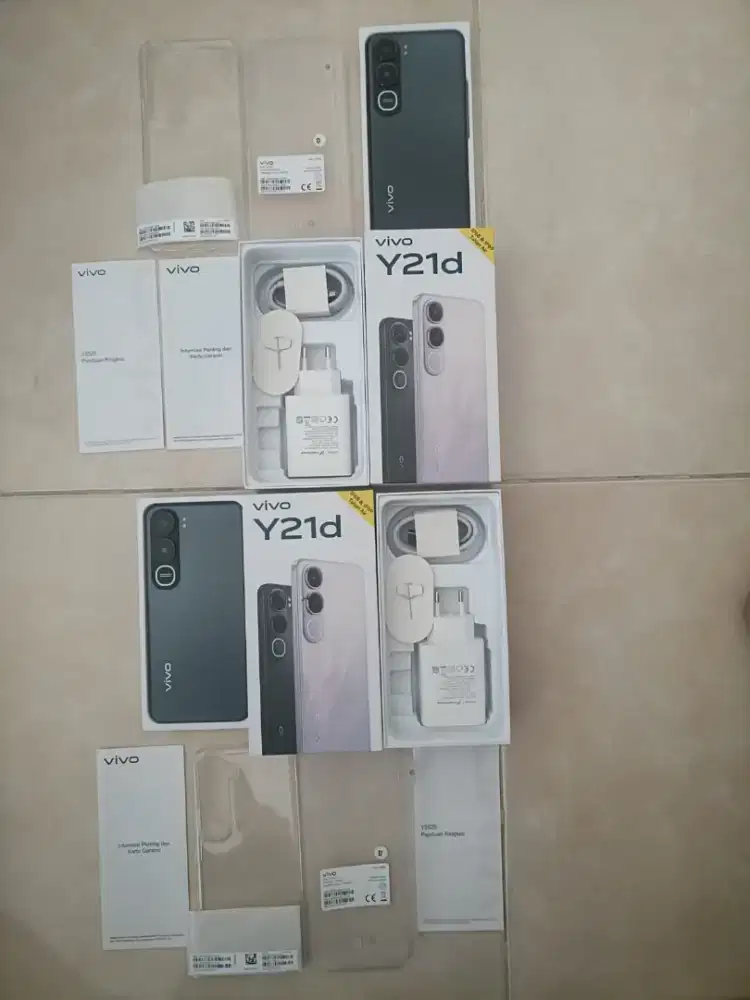 Vivo Y21d 4/128 seperti baru