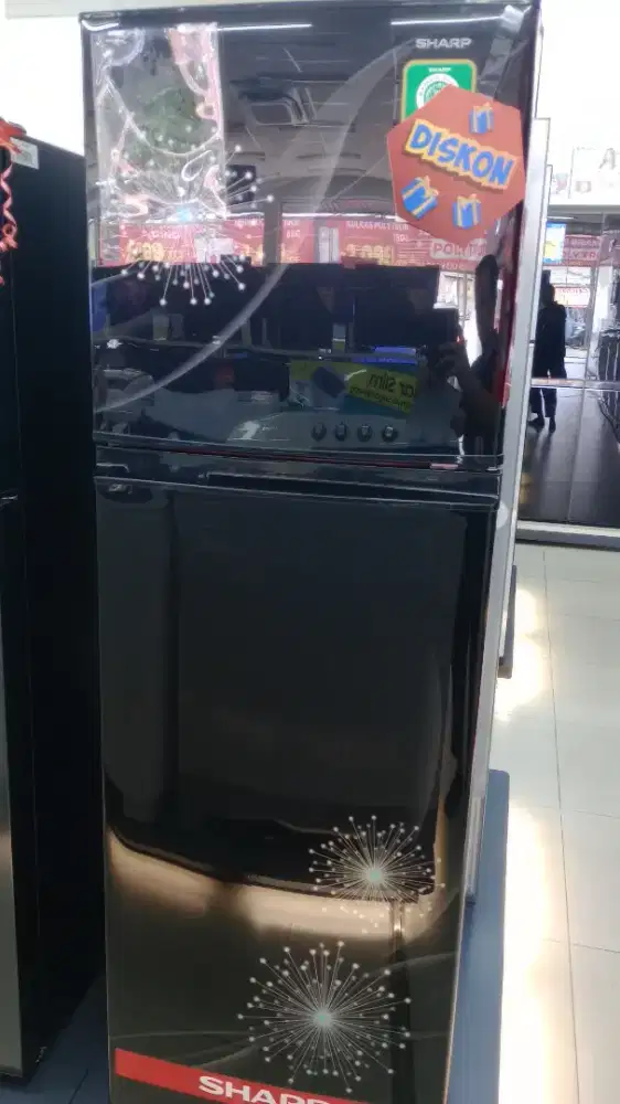 KULKAS SHARP 2 PINTU kapasitas 256 L