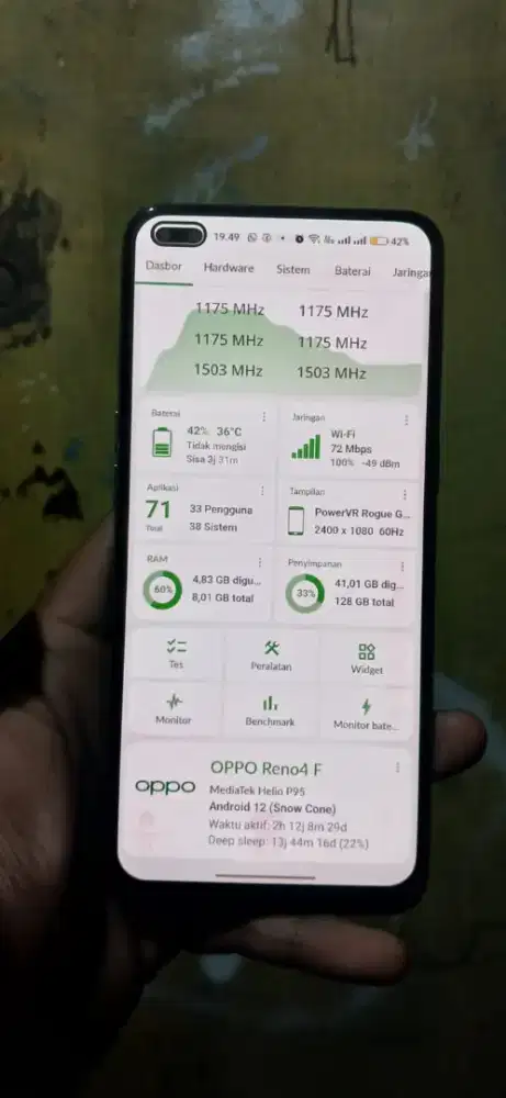 Hp Oppo Reno 4F
