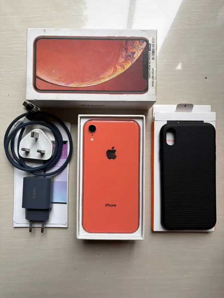 Iphone XR 64GB Coral Ex Inter (Smartfren only)