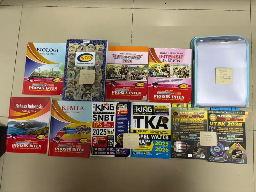 Buku inten take all atau satuan